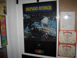 Demon Attack Imagic Poster
